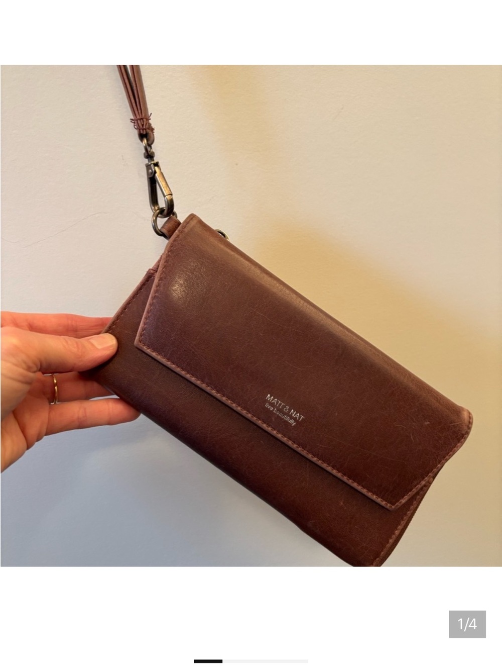 Matt & Nat Brown Wristlet